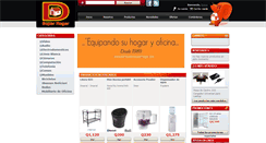 Desktop Screenshot of distribuidorasuperhogar.com